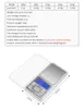 100g/200gX 0.01g /0.1g Jewelry Pocket Scales High Precision Gold Diamond Jewelry weight Balance Electronic Scales