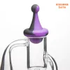 Tappo in carb silicone colorato Bubble Bottle Dome Top Dia 25mm Fit Quartz Banger Nail Smoking Nail Oil Rig 520