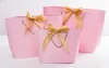 Paper Gifts Bags With Handles Pure Color 11 Colors Clothes Shoe Shopping Bag Gift Wrap 3 Sizes DHL WX9-1751