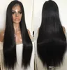 Dwukrotnie Ombre 4 T 613 Celebrity Wig Favy Full Lace Peruki 10a Dziewicze Chińskie ludzkie włosy proste niebieskie koronkowe peruki 26168707177875