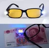 Atacado- terapia de proteção de saúde óculos de sol homem mulher levou iluminar com dinheiro detectar óculos de visão noite s006