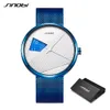 Cwp sinobi original irregular criativo milão cinta relógios de pulso masculino girar dial placa relógios esportes navio da gota