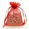 Drawstring Organza bags Gift wrapping bag Gift pouch Jewelry pouch organza bag Candy bags package bag mix color