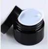 5g 10g 15g 20g 30g 50g 100g Ambre Brun Verre Visage Crème Pot Rechargeable Bouteille Ronde Cosmétique Maquillage Lotion Conteneur De Stockage Pot Emballage