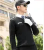 2020 Нового европейского пуловер вязаной Дно Мужчины свитер Толстого зима Uniform Личность безопасности Протокол безопасность Рабочая одежда