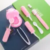 9pcs Dzieci Udają pluszową zabawę Dentist Check Model zębów Zestaw medyczny Zestaw Edukacyjny odgrywanie ról symulacja ucząc się Toys6362657