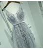 Vestido de Festa v 목 레이스 파란색 해군 로얄 블루 부르고뉴 블랙 레드 실버 신부 들러리 드레스 공식 파티 가운 드레스 플러스 사이즈