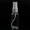 50ml Transparent Plastic Perfume Atomizer Small Empty Spray Refillable Bottle Travel Perfume Bottles With White Spray Cap On Promotion !