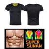 Men's Thermal Body Shaper Slimming T Shirt Shapers 2019 Solid Compression Slim Shirt Men Short Sleeves Waist Clothes2095