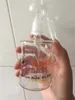 US Dabs cup Mini tuyau coloré bong en verre Pipe à eau Bangs Recycler Filtre Percolateurs Fumer des ongles 14mm jiont