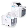 Uppfriskande ansiktshud 7 i1 Hydra Vatten Facial Cleaner Aqua Peel Diamond Dermabrasion Spa Machine med LED-mask