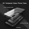 Cell Phone Cases Quality Luxury 9H Tempered Glass Transparent Slim Shockproof Soft Silicone Edge Phone Case Cover For iPhone Pro X XR XS Max 8 7 6S Plus Q809