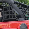 Varor Nätverk Bilstammar Tak Bagagehållare Cargo Basket Trail Net för Wrangler JK 2007-2017 Högkvalitativ Auto Exteriör Tillbehör