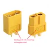 Amass XT60 Male/Female Bullet Connector Plugs For RC Lipo Battery - Yellow