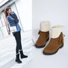 Женские зимние сапоги Midsole Fashion Plus Bool теплые две носить хлопчатобумажные сапоги.