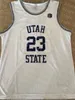 2021 College Basketball Utah State Aggies Trikots SAM MERRILL ALPHONSO ANDERSON ABEL PORTER NEEMIAS QUETA DIOGO BRITO BEAN Männer 4XL Custom