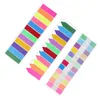 ملاحظات 12 اللون لزجة مؤشر مذكرة الوسادة التسمية ورقة إشارة مرجعية ملصقات اللوازم