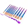 12pcs Brush Set Cream Power Professional Makeup Brushes Multipurpose Beauty Cosmetic Puff Batch Batchs with Opp Bag DHL 7932610