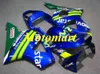 Motorcykel Fairing Kit för Honda CBR900RR 954 02 03 CBR 900RR 2002 2003 ABS Cool Green Blue Fairings Set + Gifts He10