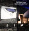 Solarleuchten für den Außenbereich, Bewegungsmelder, Nachtsicherheits-Wandleuchte, 16, 20, 34 LEDs, wasserdicht, energiesparend, für Garten, Haustür, Hof