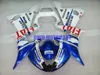 Motorcycle Fairing kit for YAMAHA YZFR6 03 04 05 YZF R6 2003 2004 2005 YZF600 ABS White blue Fairings set+gifts YH09