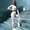 Yoga Kıyafetleri Kadınlar İçin Egzersiz Giysileri 2 Parça Set İnce Fit Spor Giyim Giyim Giyim Spor Sütyen ve Pantolon Giyim