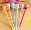 Söt Lollipop BallPoint Pennor för att skriva Kawaii Bending Ball Pen Stationery Office Canetas School Supplies Escolar