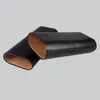 Черный и коричневый портативный дымовой кожаный мешок Humiidor табачная сигарета трубы сигарные трубки для перевозки держатель чехол с резак