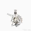 Silver Pearl gaiola pendant- Adicione seus próprios Beads Mix 60 Styles oco essencial de Aromatherapy Difusor Oil Locket Pingente para fazer jóias