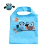 Cartoon Owl Shopping Bag Foldable Grocery Bags Tote Owl Shape Shopping Bags Reusable Waterproof Storage Bag Kitchen Organization GGA3203