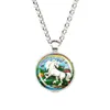 Boîte à bijoux licorne creuse latérale en acier inoxydable, pendentif d'huile essentielle, cadre Photo diffuseur