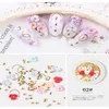 Pierres de strass pour ongles, 5 couleurs, perles irrégulières, manucure pour Nail Art, décorations, accessoires en cristaux