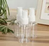 quality Transparent Plastic Spray Bottle Atomizer Pumps For Essential Oils Travel Perfume Bulk Portable Makeup 15ML 30ML 50ML 60ML 100ML