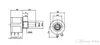 Precision multi-turn wirewound potentiometer 534-11501 534 500R 2W