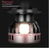 Phare LED de voiture professionnelle2 PCS F6 phare LED H1 H3 H4 H7 H11 9005 9006 9012 LED AMPLAPELLE DE VOITURE LED 6000K 4000LM 12V 24V1839508