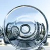 9 İnç Cam Bongs eşsiz Nargile Benzersiz Inline Percolator Yağ Dab Kuleleri 14mm Ortak Su Borusu ile Bowl