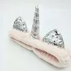 5 Colors Ins unicorn sequins headband Halloween Christmas headbands coral velvet wash girls hair band free ship 20