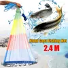 24M Durevole Sinker Bait Pesca all'aperto Lancio a mano Rete Cast a mano Pesce Cattura Maglia di nylon2043395