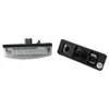 2PCS 자동차 LED 번호판 라이트 12V SMD 번호 플레이트 램프 avensis Verso Camry Aurion Prius를위한 Lexus IS200 LS430 GS300