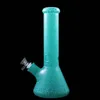 12 Inch 9 MM thick crack line style color Glass BONG smoking bubbler water pipe dab rig PSD-300