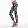 Splicing Yoga Pants High Waist Women Sports Gym Wear Leggings Elastic Fitness Lady Overall Full Tights Workout