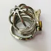 2020 Small 9CM Male Chastity Cock Cage Sex Slave Penis Lock Anti-Erection Device With Removable Urethral Sounding Catheter