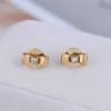 Mode- Charm Drop Earring met Crystal Knot Diamond 1 cm voor vrouwen bruiloft sieraden cadeau Gratis verzending PS6744