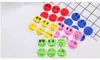 zomer dagelijks smiley gezicht antimosquito controles stickers cartoon muggenspray stickers 6 muggen insectenwerende middelen gespen willekeurige kleuren mild en veilig