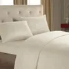 4pcs Set Comfortable Satin Bedding Article Home Decoration Hotel Bed Sheet Fitted Cover Pillowcase Elegant King Machine Washable