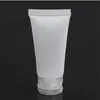 15ml 20ml 30ml 50ml 100ml Plastic Empty Travel Cosmetic Soft Tubes Frosted Bottle Reusable Lotion Squeeze Container with Screw Flip Cap