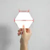 Sıcak Altıgen LED Quantum Işık Petek Kapalı Indüksiyon Lambası Duvar Dekoratif Lamba INS Dokunmatik Sensör Işık