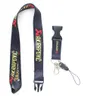 ¡NUEVO! Estilo AKRAPOVIC Logo Lanyard Celular JDM Reajuste Racing Car Llavero ID Holder Correa de cuello móvil con liberación rápida