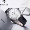 Ruimas Automatische Miyota Mechanische Uhr Männer Dünne Sport Herren Uhren Armbanduhren Wasserdicht Relogio Masculino3134