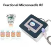 Neueste Version Tragbare Fractional RF Radiofrequenz Mikronadel Facelifting Anti-Falten-Entfernung Haut Straffen Schönheitssalon Heimgebrauch Maschine